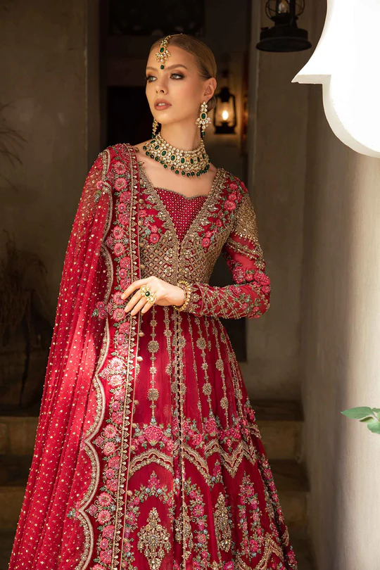 Maria B Branded Bridal Lehenga thumbnail 3