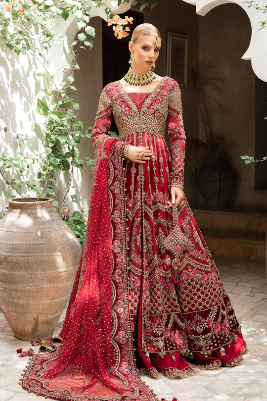 Maria B Branded Bridal Lehenga thumbnail 7